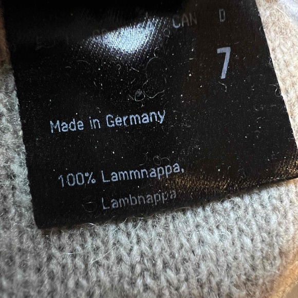 Gabriele Strehle Brown Leather Dress Womens Size 7 Gloves - Picture 6 of 7